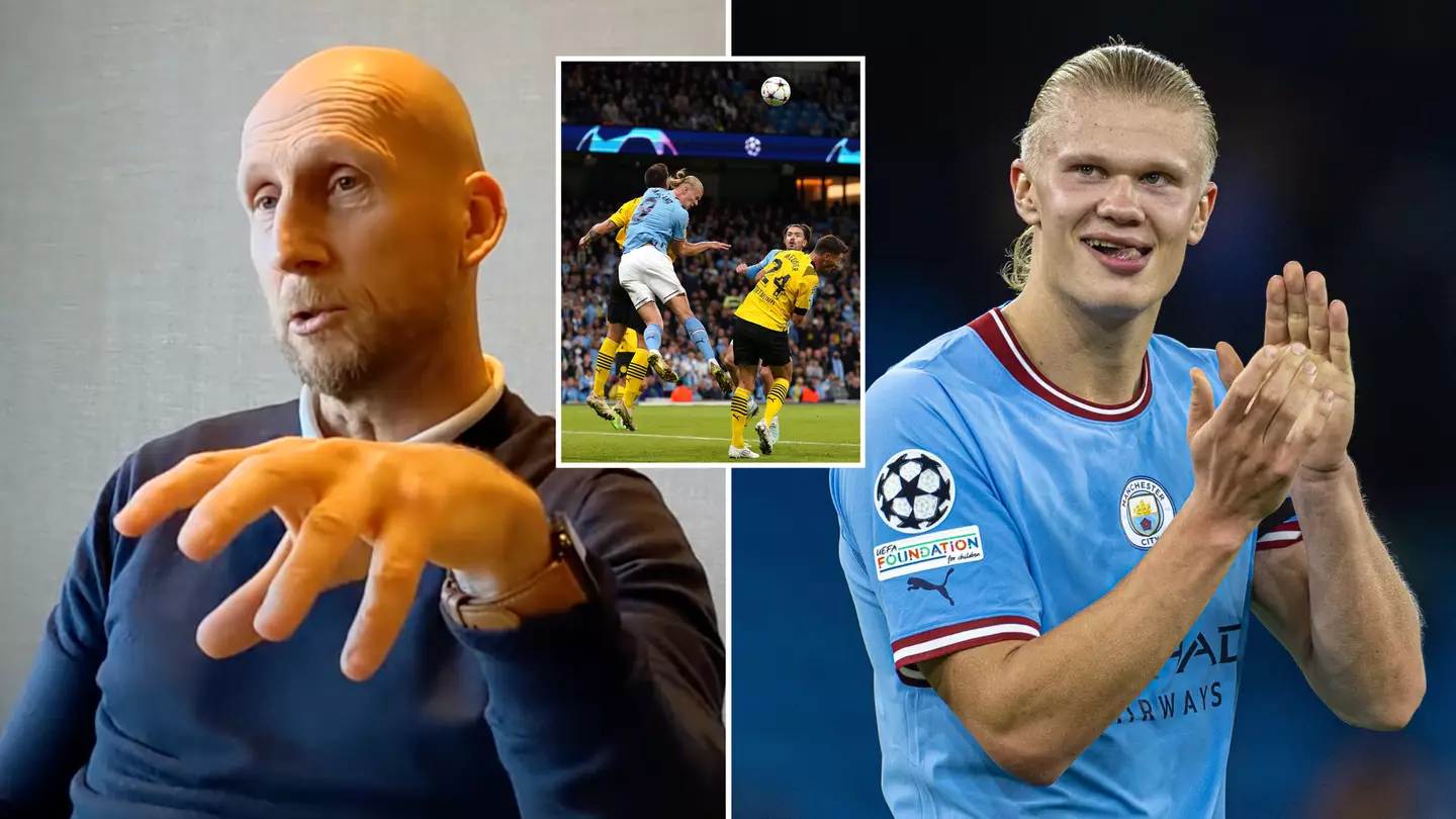 Jaap Stam expertly breaks down how to defend against Erling Haaland