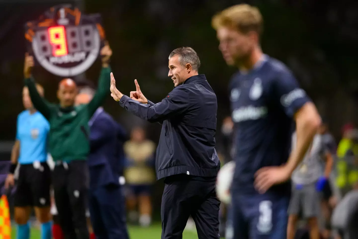 Van Persie has been criticised for his team selection. Image credit: Getty