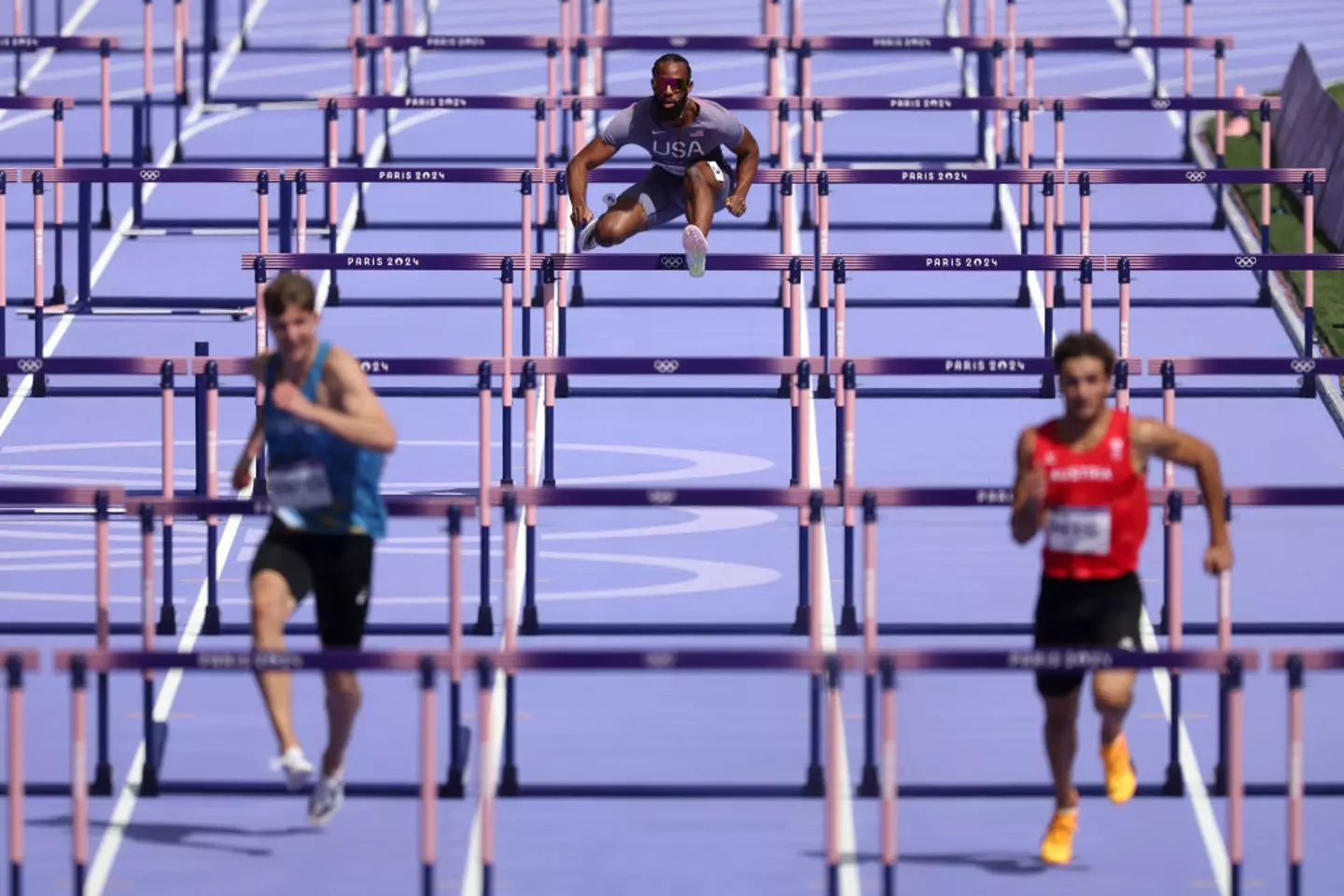 Crittenden jogged his heat at the Olympics (Image: Getty)
