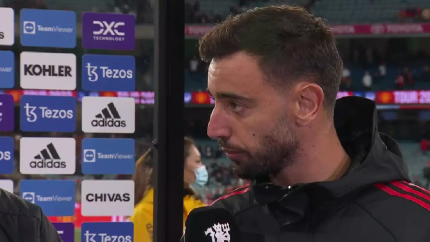 Bruno Fernandes Reveals The Secret Behind Manchester United's Improved Pressing Under Erik Ten Hag