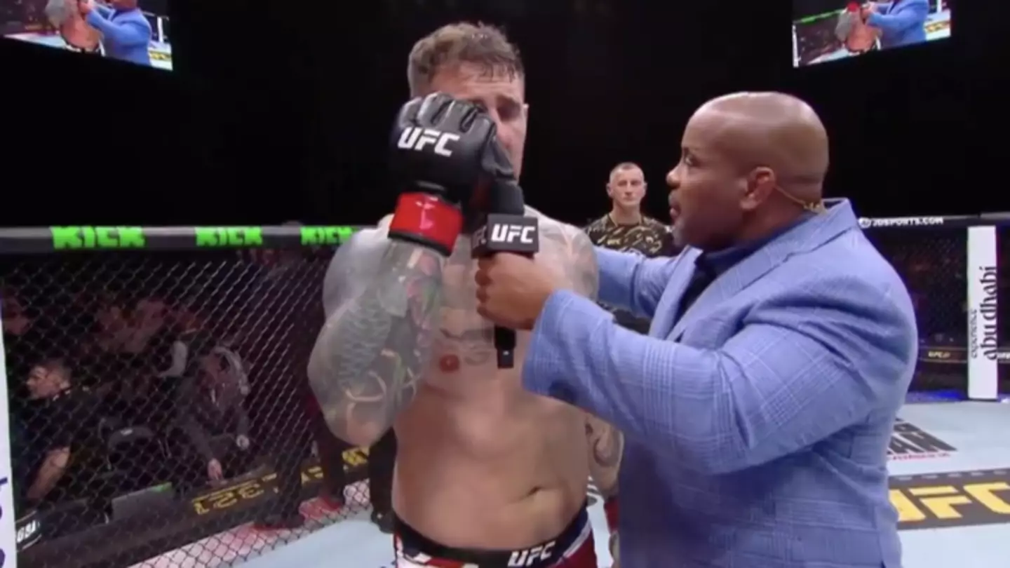 Tom Aspinall Responds to Boos with X-rated rant after Ciryl Gane Eye-Poke at UFC 321
