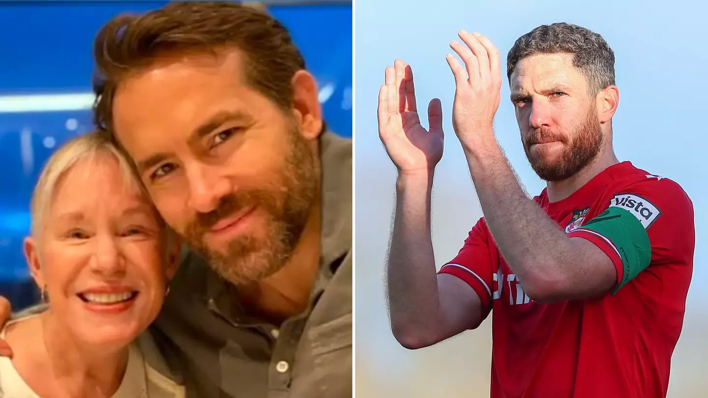 Ryan Reynolds brilliantly responds to Wrexham captain who fancied his 77-year-old mum