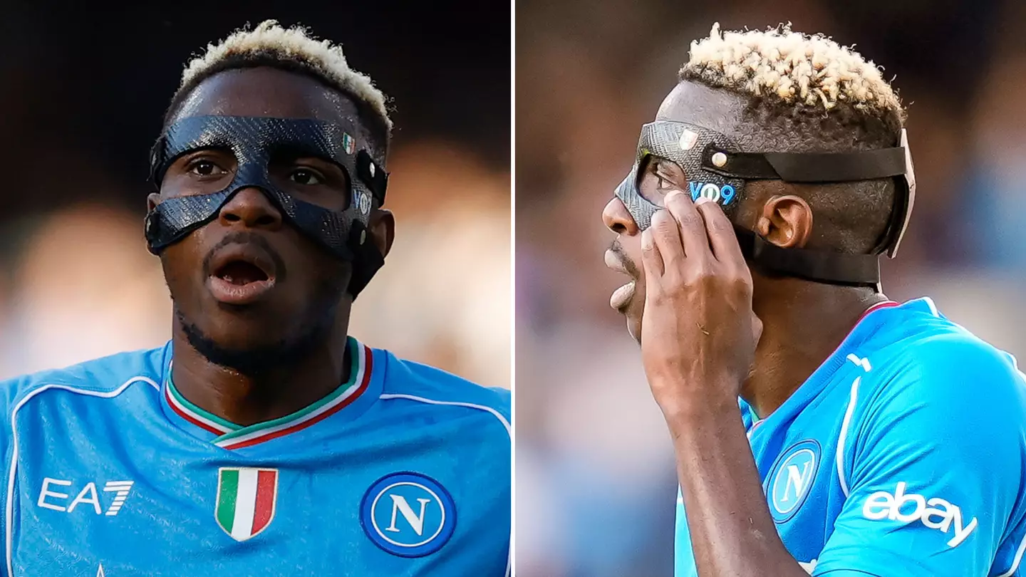 The real reason why Victor Osimhen will have to wear a mask for the rest of his career