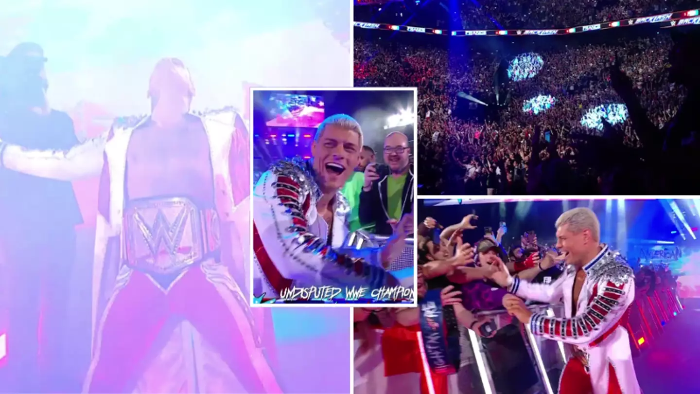 WWE fans at Backlash France produce loudest ever 'WOAH' during Cody Rhodes entrance, it's insane