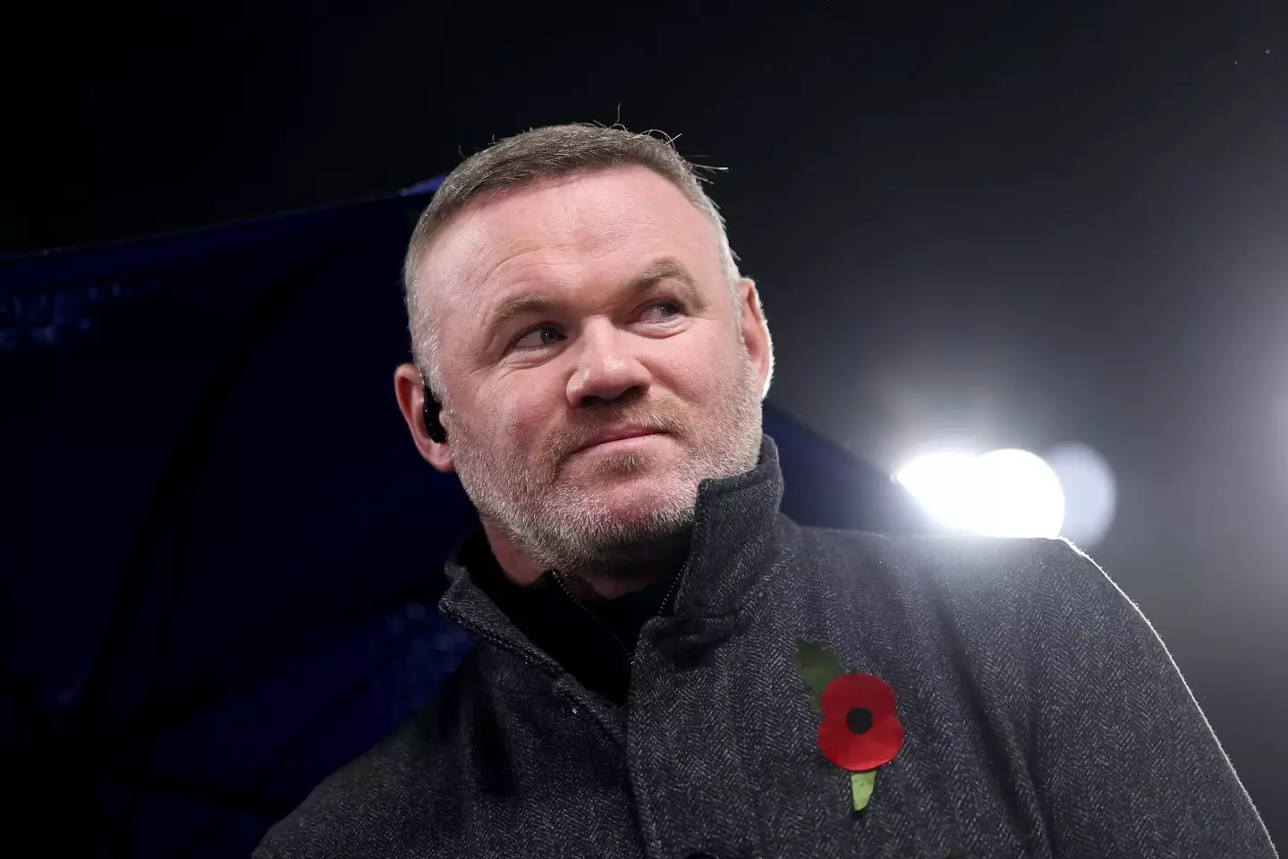 Wayne Rooney was on punditry duty for Amazon Prime at Anfield. Image credit: Getty