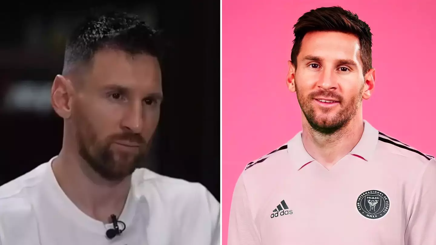 Lionel Messi drops hint about his Inter Miami debut
