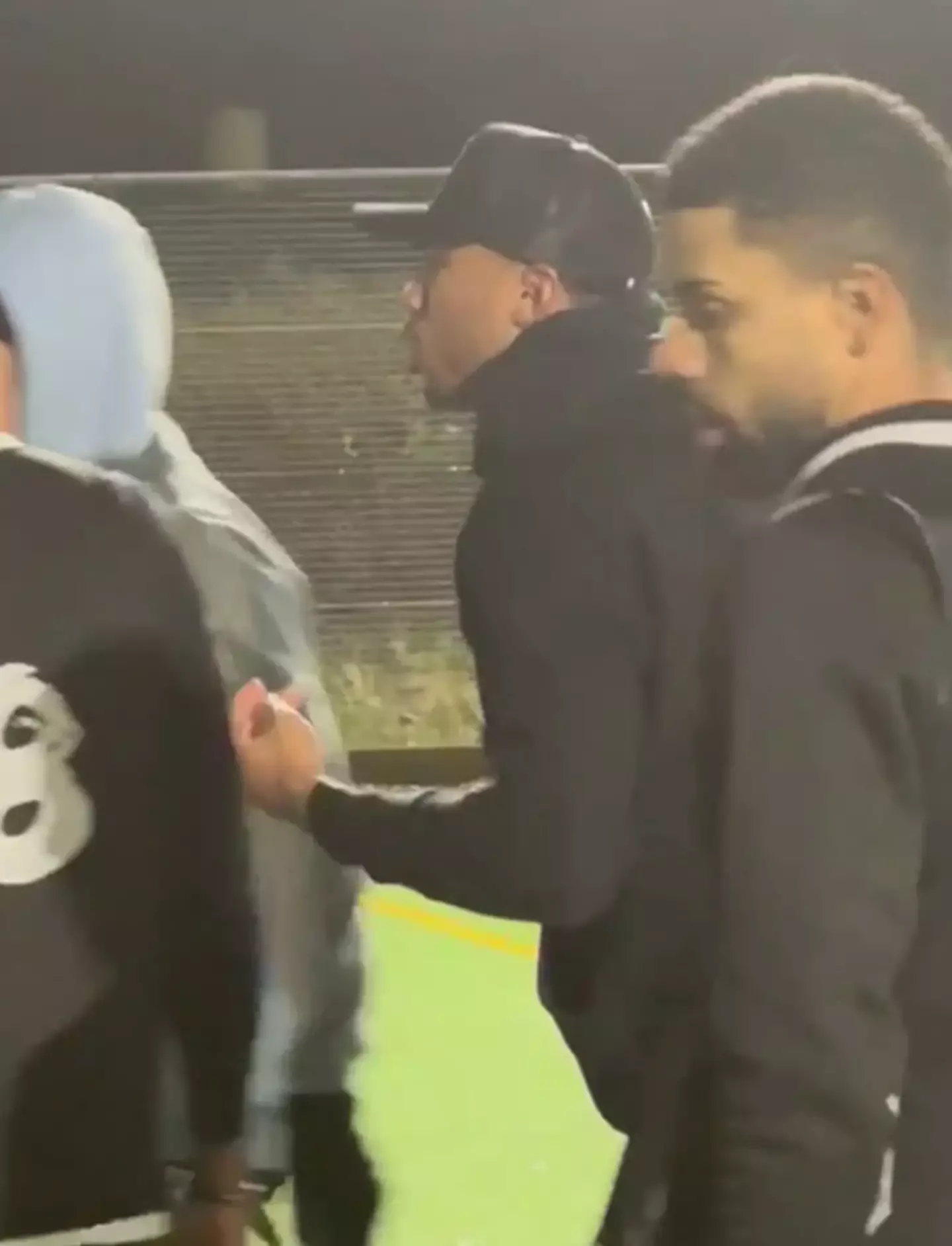 Gabriel appeared annoyed (Credit:The Sun)