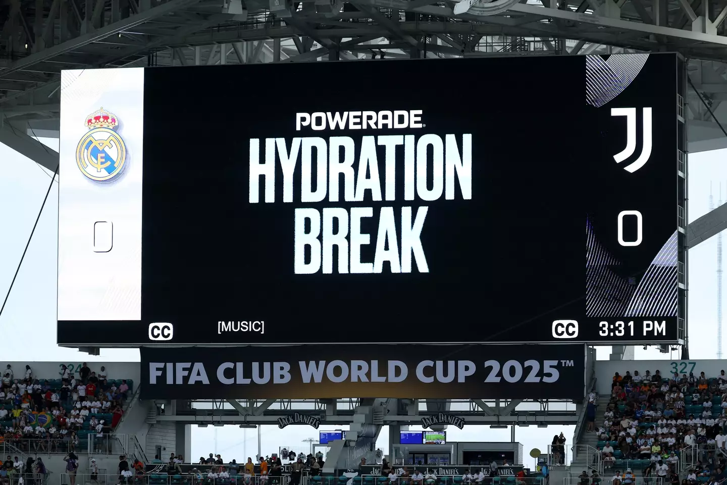 Cooling breaks have been implemented in most games at the Club World Cup. Image credit: Getty