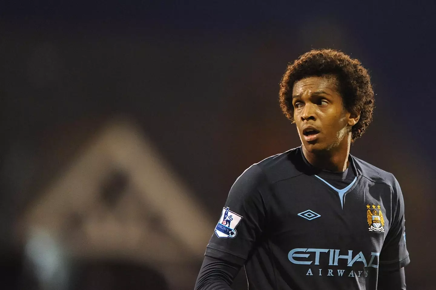 Jo in action for Manchester City. PA Images / Alamy