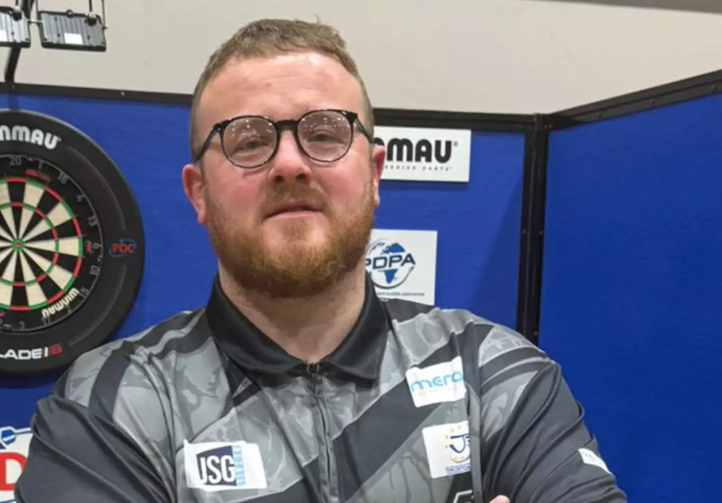 Tom Bissell won a tour card through UK Q-School in 2025 (Image: PDC)