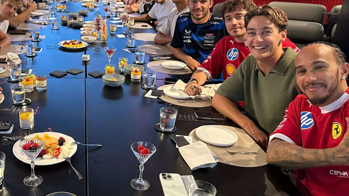 F1 drivers share photo of special dinner before Austrian GP as two 'awkward' things spotted