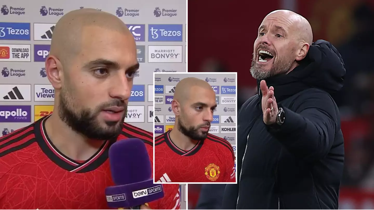 Sofyan Amrabat speaks out on Erik Ten Hag rumours in defiant post-match interview