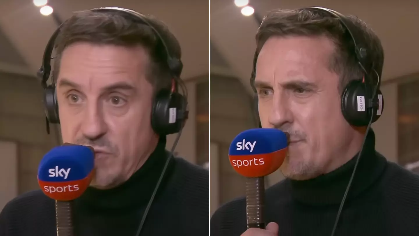 Gary Neville involved in foul-mouthed incident with Liverpool fan after Man City's defeat at Anfield