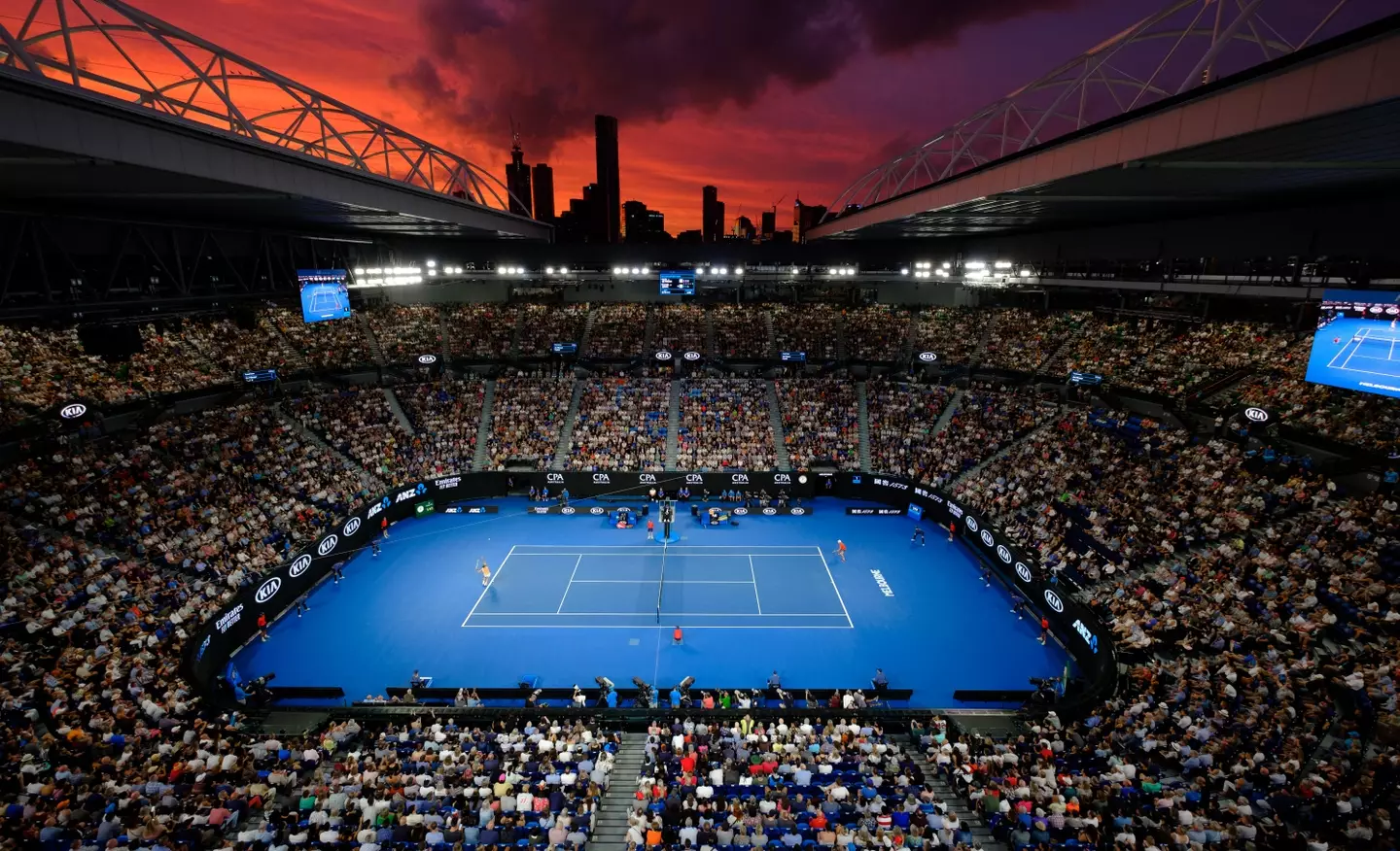 Rod Laver Arena.