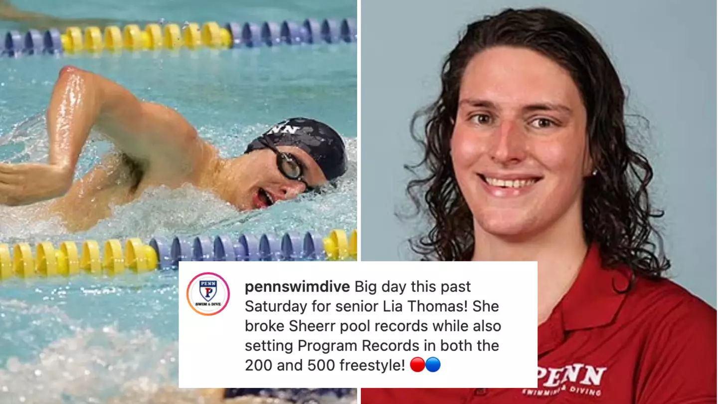 'This Is Not Right!' - UPenn Trans Swimmer Sparks Massive Backlash After Crushing Women's Competition Records