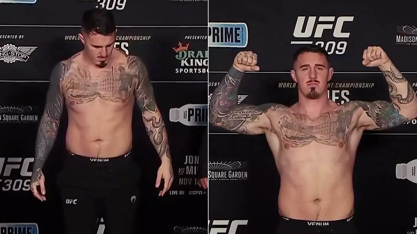 UFC fans only just realising why Tom Aspinall weighed in for UFC 309 despite not featuring on the card