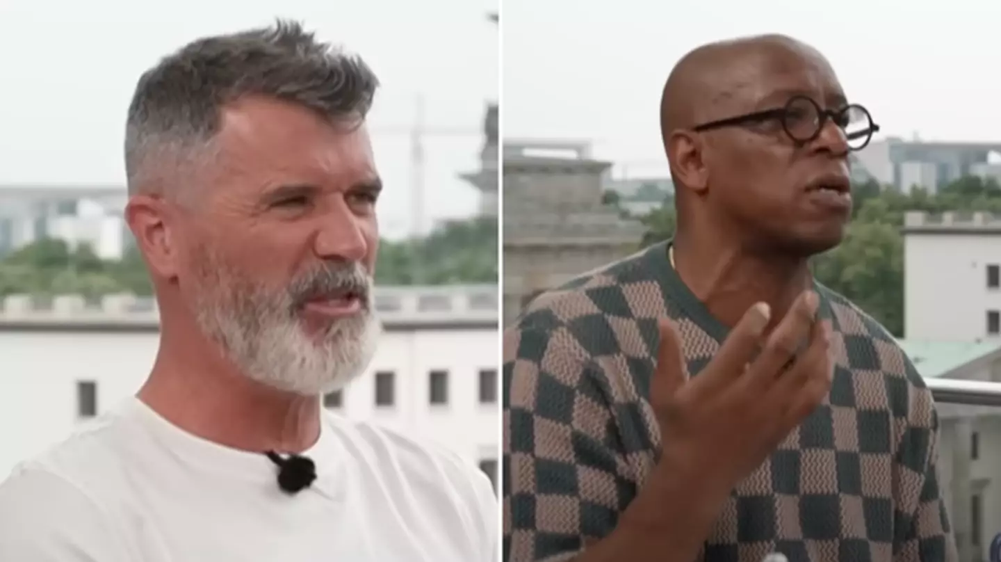 Roy Keane's X-rated text messages to Ian Wright revealed ahead of England and Slovakia clash