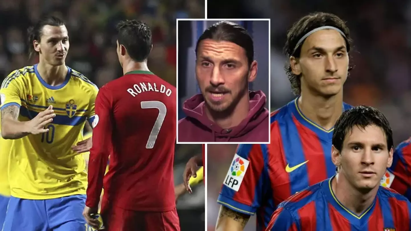 'He's just jealous' - Fans blast Zlatan Ibrahimovic as comment on Ronaldo v Messi debate resurfaces