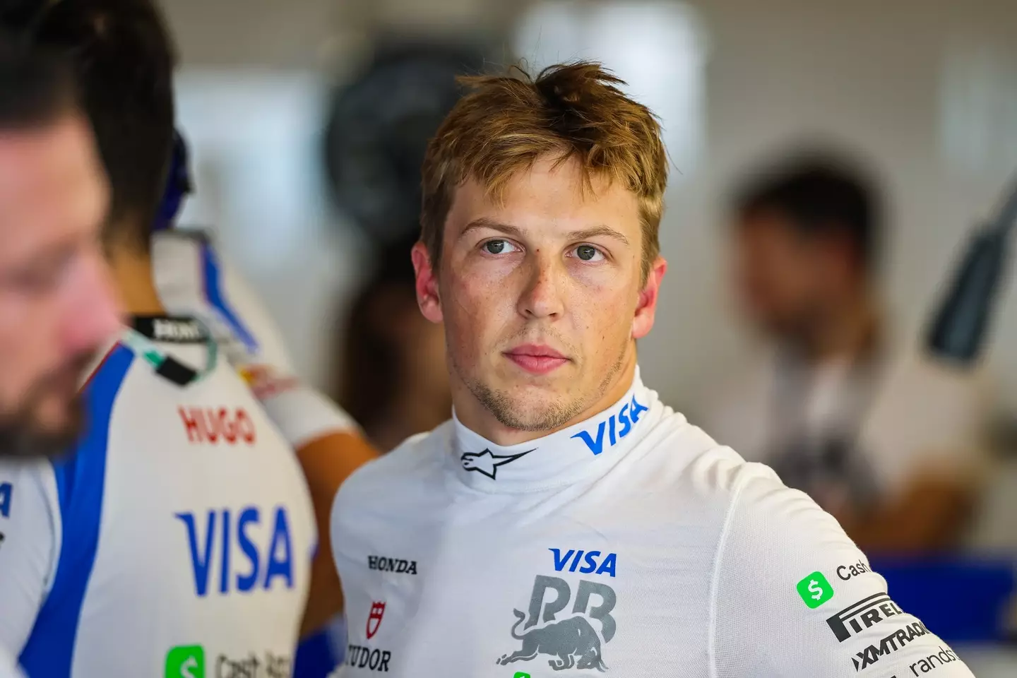 Liam Lawson was replaced by Red Bull after just two races. Image: Getty