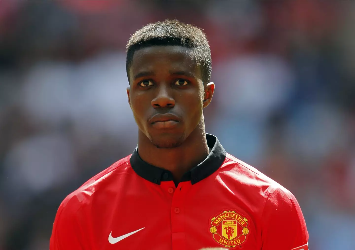 Zaha did win the Community Shield with United but his time at the club wasn't great. Image: Alamy