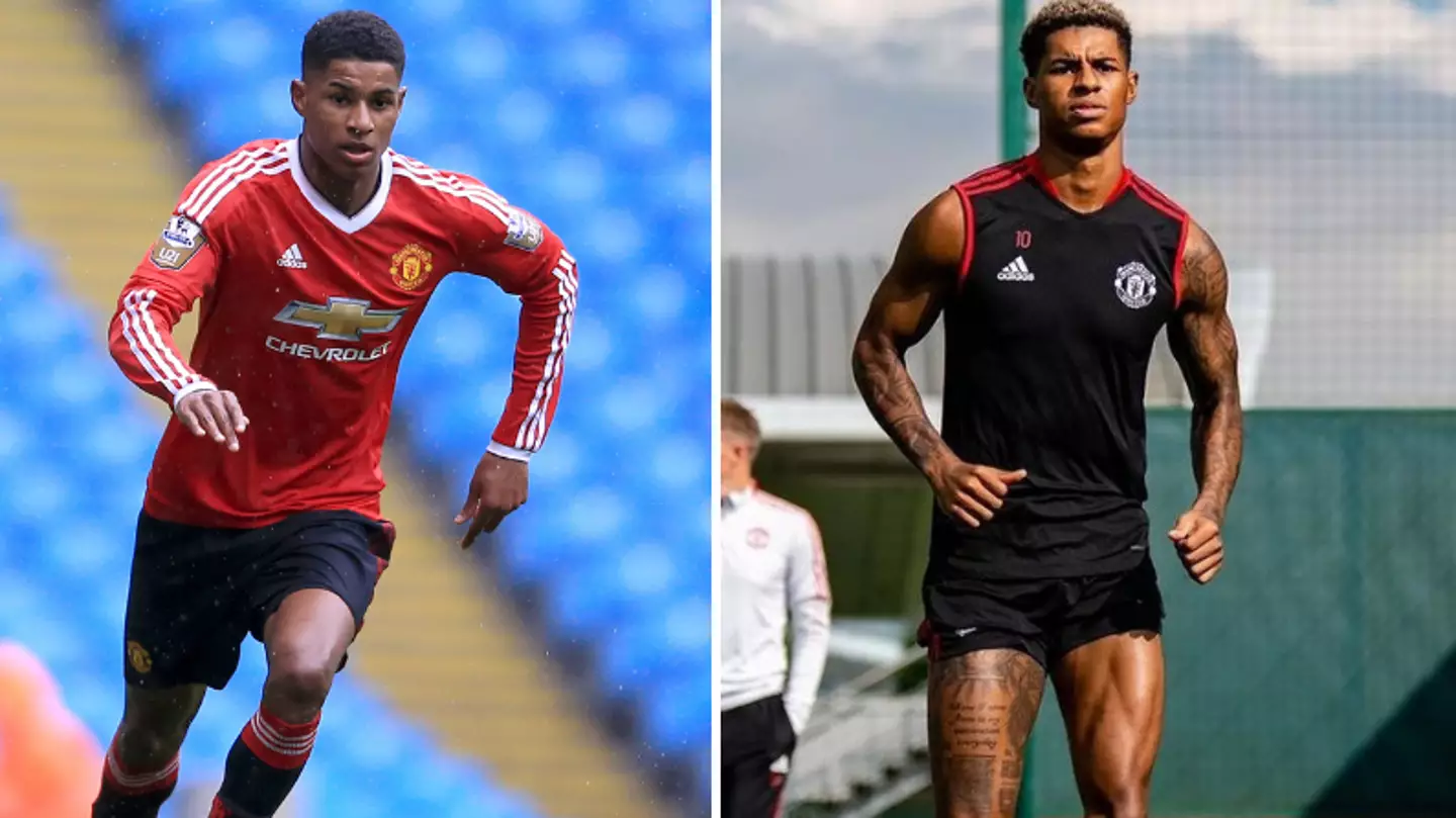 Marcus Rashford Takes Body Transformation To Next Level After Packing On 4kg Of Muscle In Legs