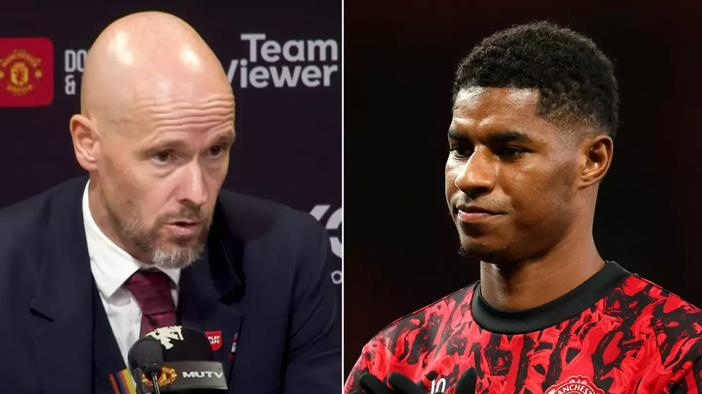 Erik ten Hag gives frank view on Marcus Rashford's Man Utd performances this season