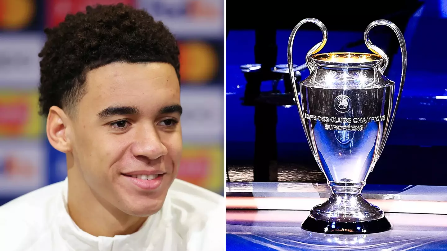Jamal Musiala names the three clubs who could beat Bayern Munich to win the Champions League