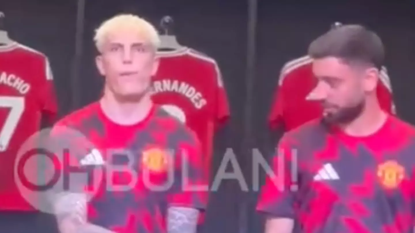 Footage of Alejandro Garnacho on Man Utd's post-season tour has got people talking after winger is 'told to find new club' by Ruben Amorim