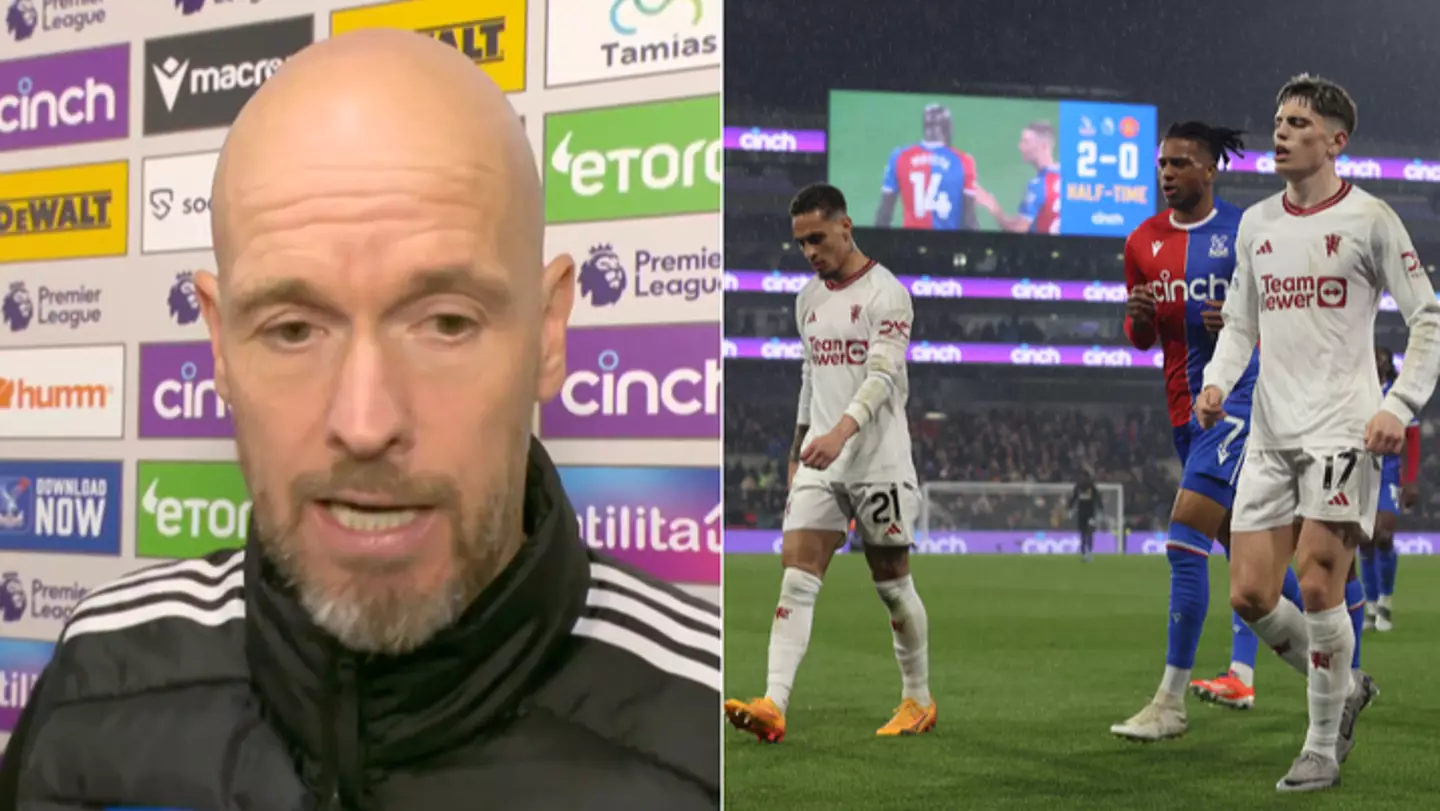 Erik ten Hag calls out five 'unprofessional' Man Utd players in the wake of Crystal Palace defeat