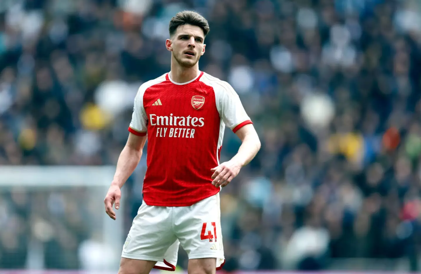 Rice joined Arsenal from West Ham last summer (Image: Getty)