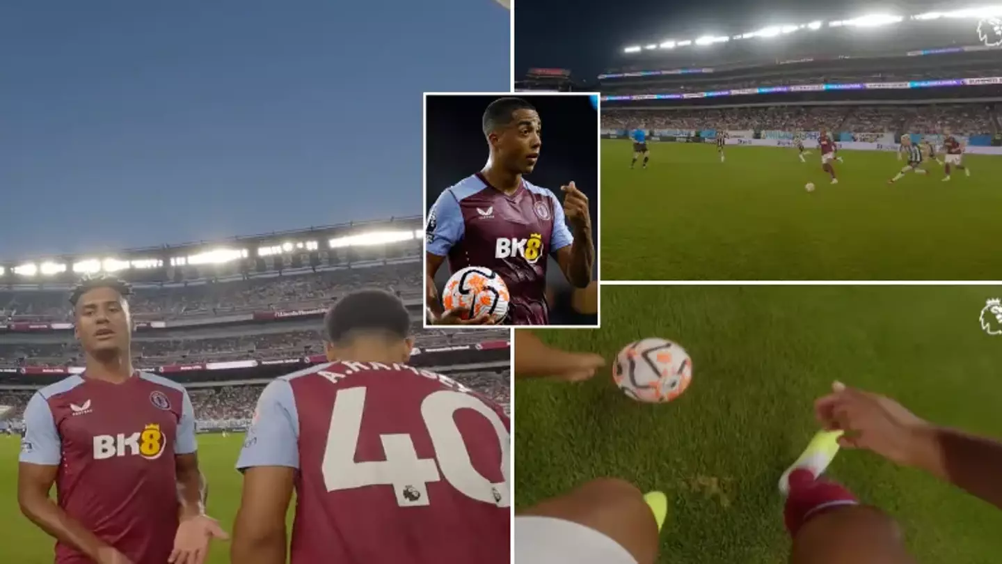 Youri Tielemans' Villa debut from his point of view shows how intense the Premier League is, it's no joke