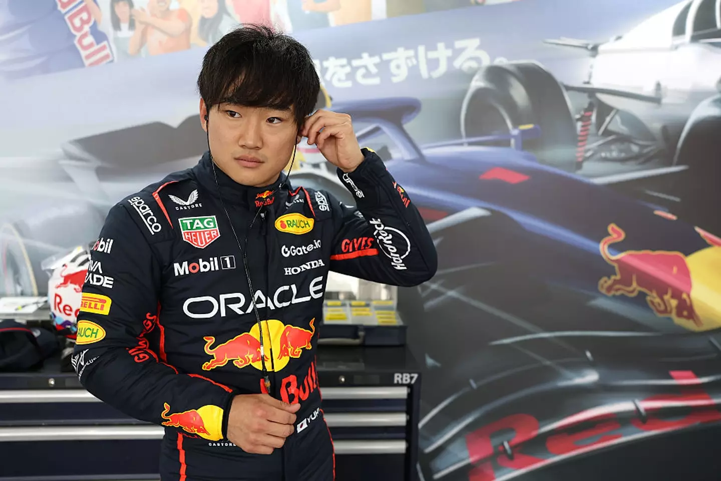 Yuki Tsunoda is currently under pressure at Red Bull Racing. (Image: Getty)