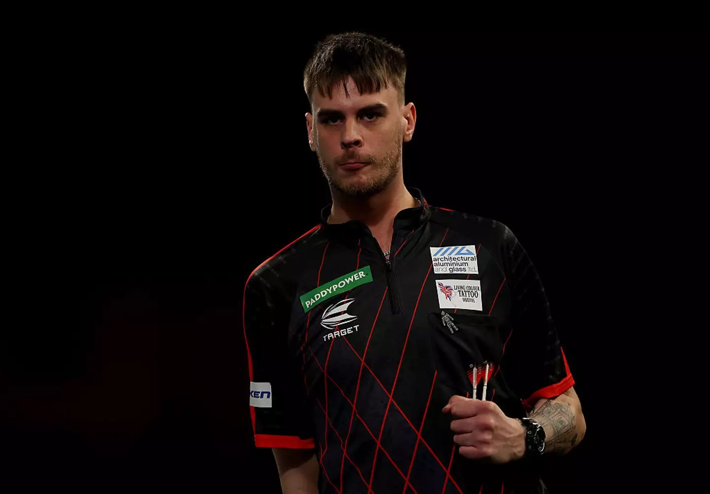 Dom Taylor will play no further part in the 2026 PDC World Darts Championship (Credit:Getty)
