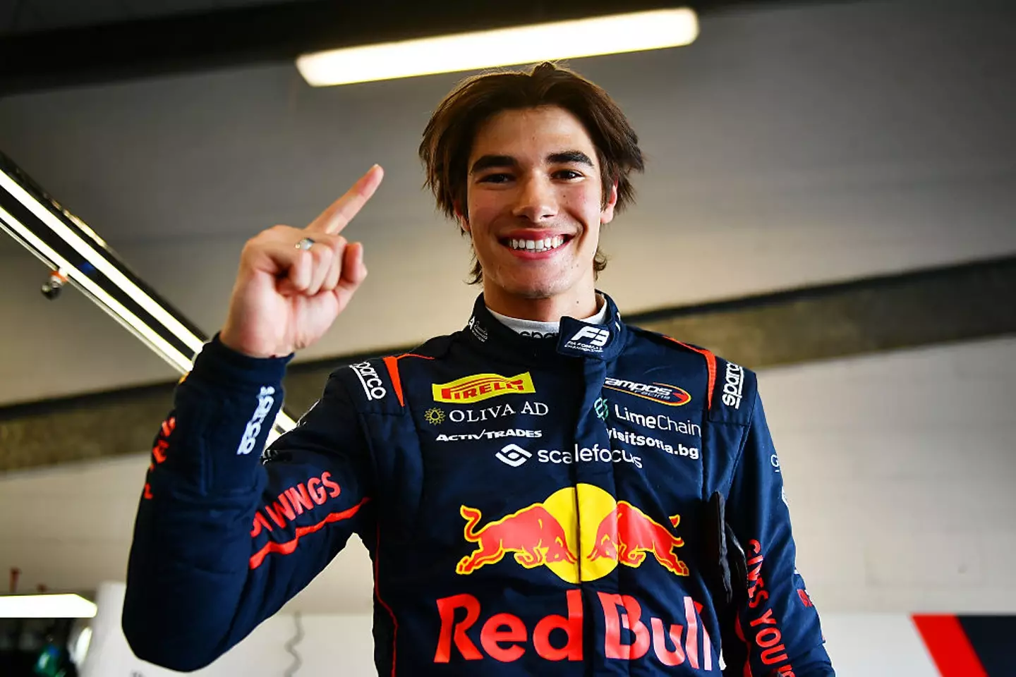 Nikola Tsolov will race for Red Bull in the final F2 races. (Image: James Sutton - Formula 1/Formula Motorsport Limited via Getty Images)