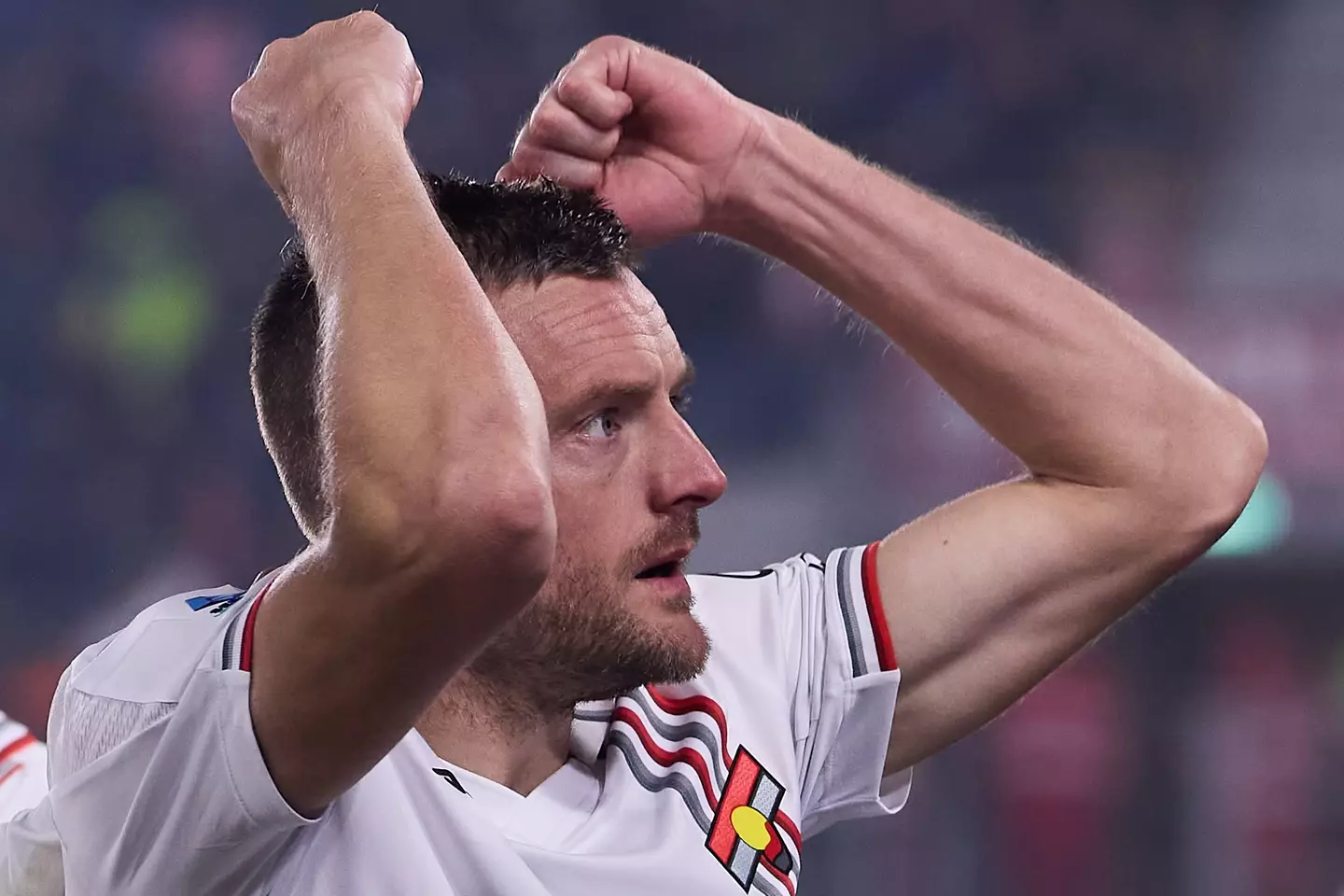 Jamie Vardy is thriving in Serie A. Image credit: Getty