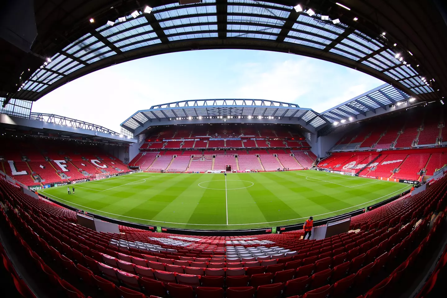 Anfield has undergone an expansion in the past few years, with more work expected. (