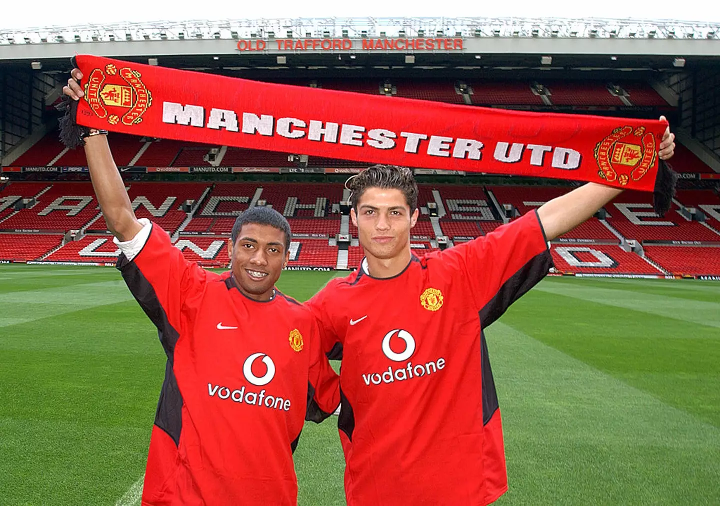 Kleberson signed for Manchester United in 2003 alongside Cristiano Ronaldo (Image: Getty)