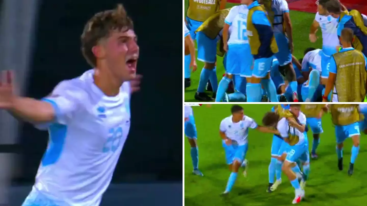 San Marino have won their first game in over 20 years and it's one of the greatest scenes in football history