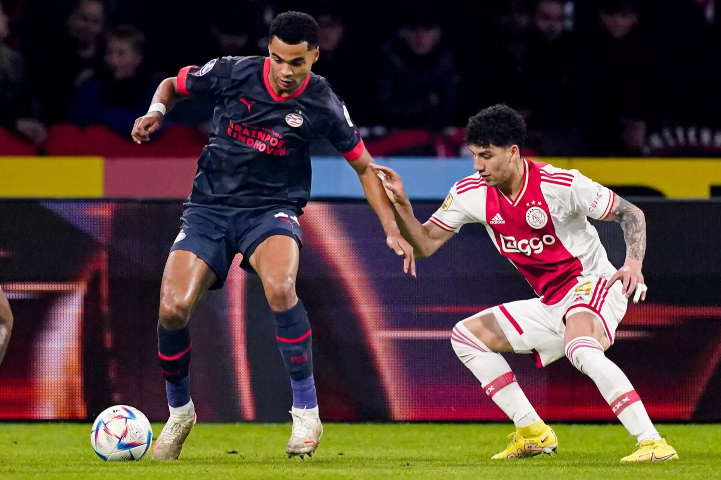 Gakpo assisted PSV's opener against Ajax on Sunday