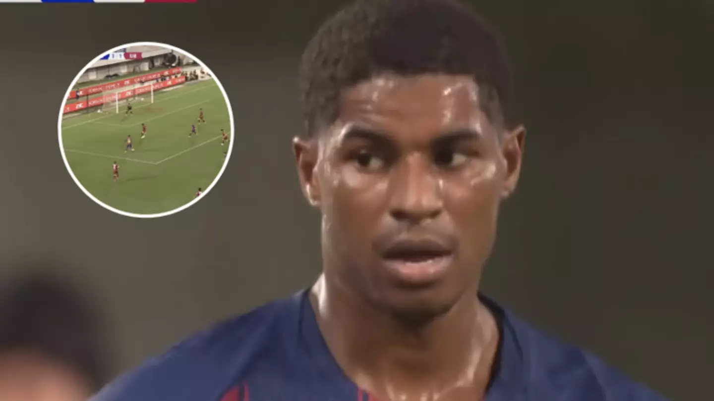 Barcelona fans have come to immediate Marcus Rashford verdict after his debut against Vissel Kobe