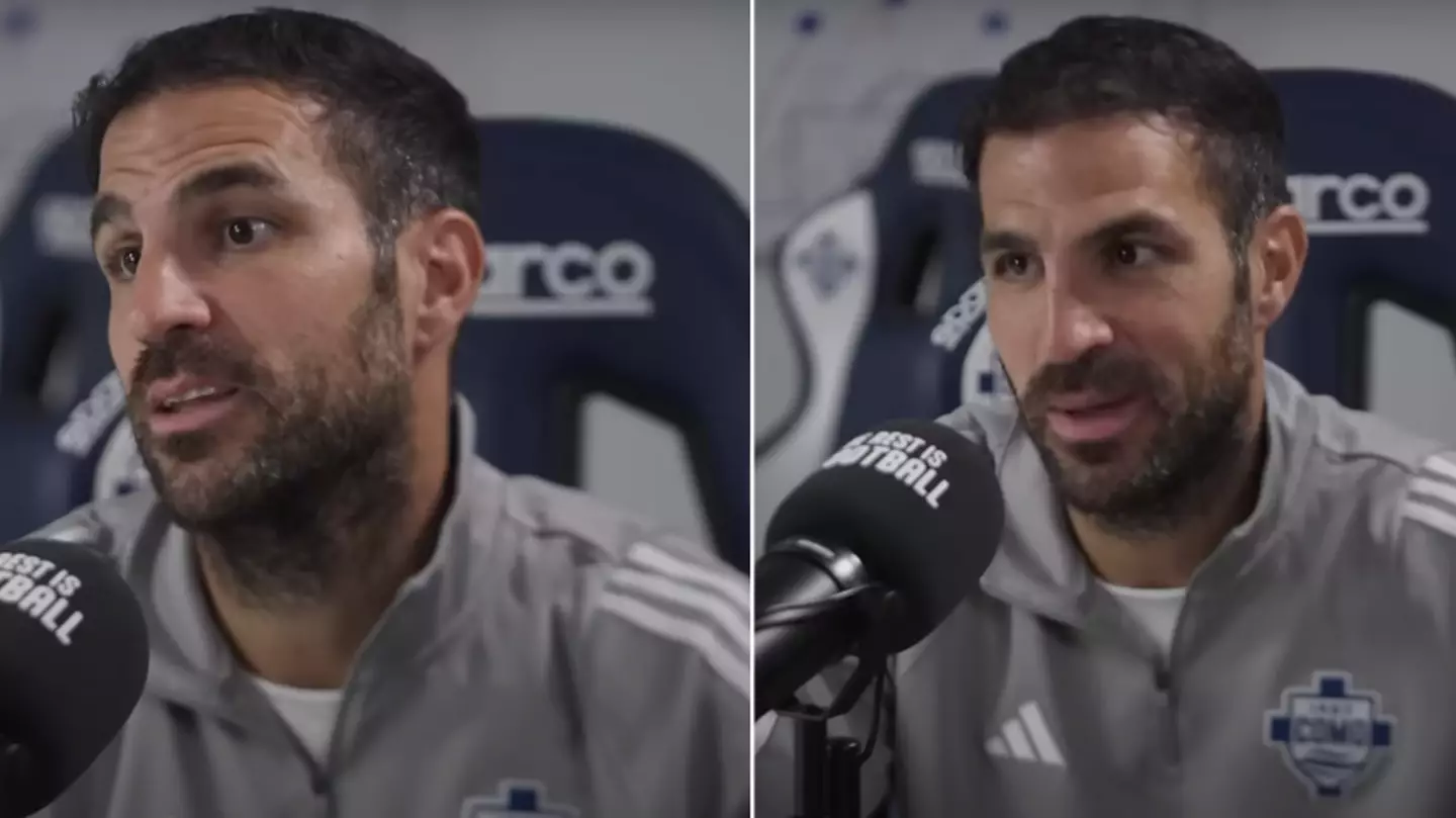 Cesc Fabregas didn't hesitate when naming the best four players he played alongside that weren't Lionel Messi