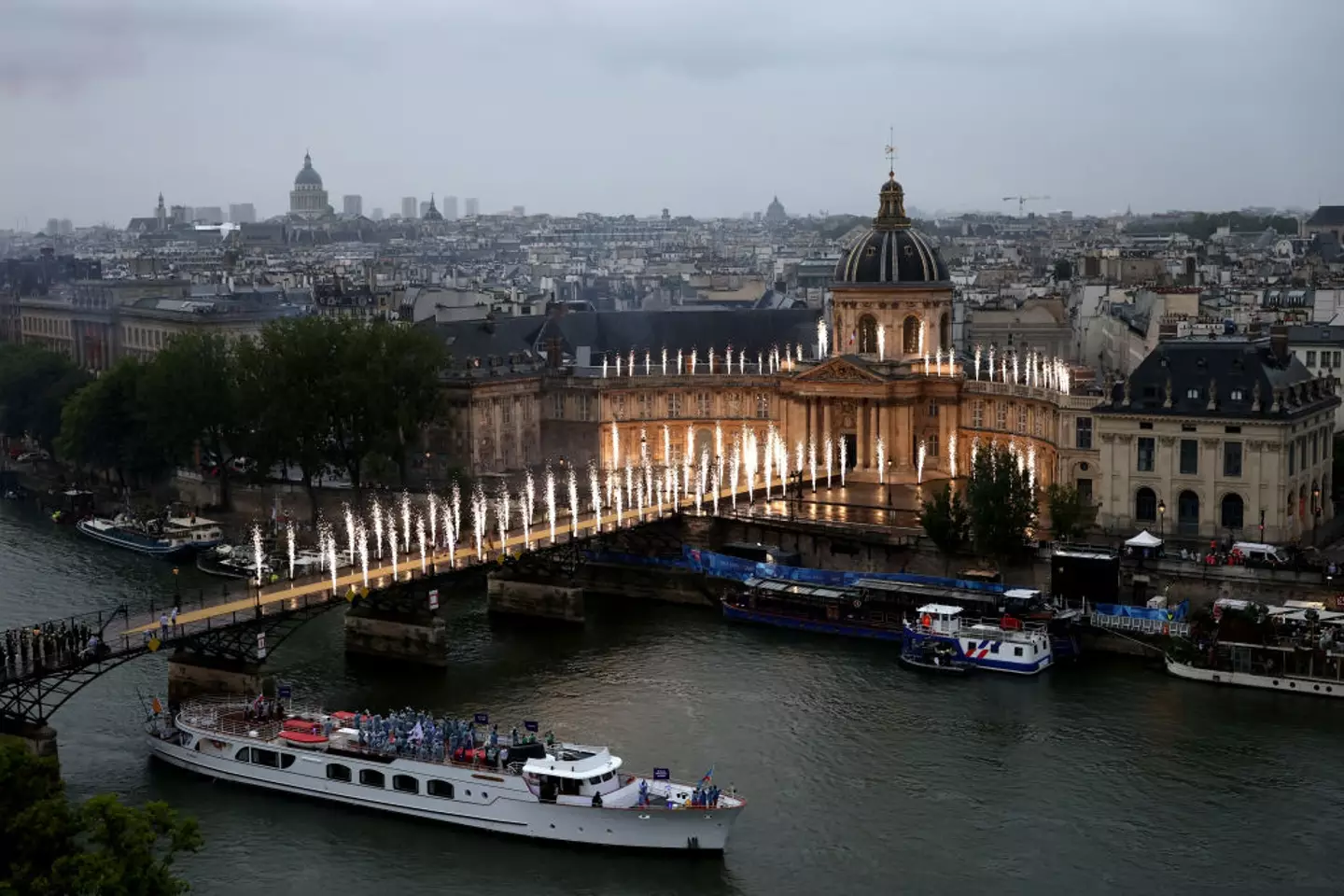 The mistake occurred during Friday's Olympic opening ceremony (Image: Getty)