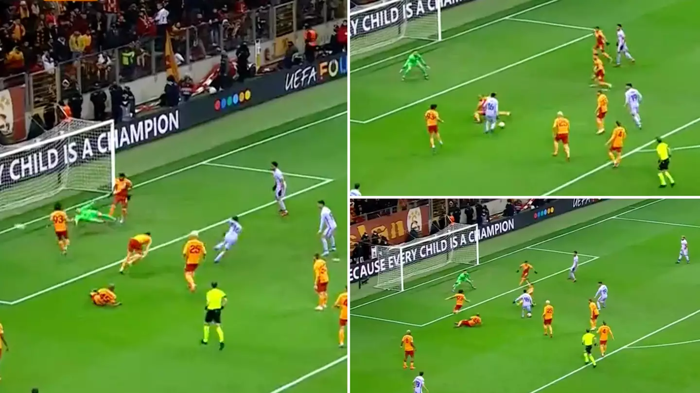 Pedri Had Galatasaray's Defenders Dancing For His Goal Tonight, He's Already A Superstar