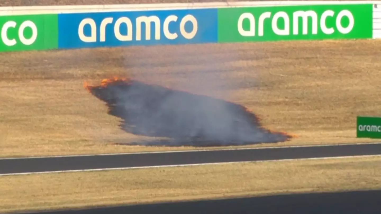 F1 practice session suspended TWICE due to fire at Japanese GP as real 'explanation' emerges