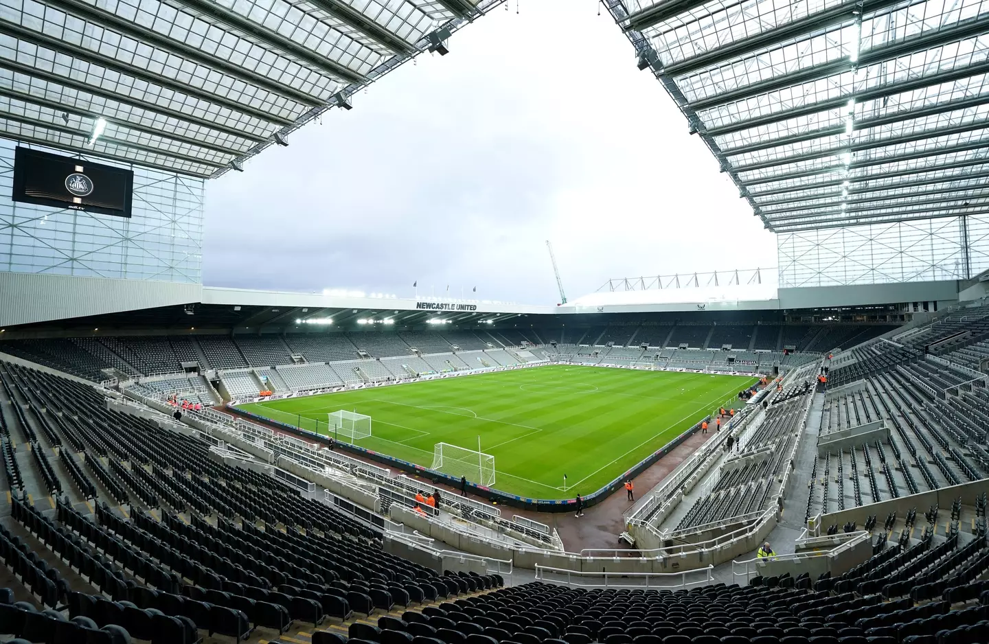 A general view inside St. James' Park. (Alamy)