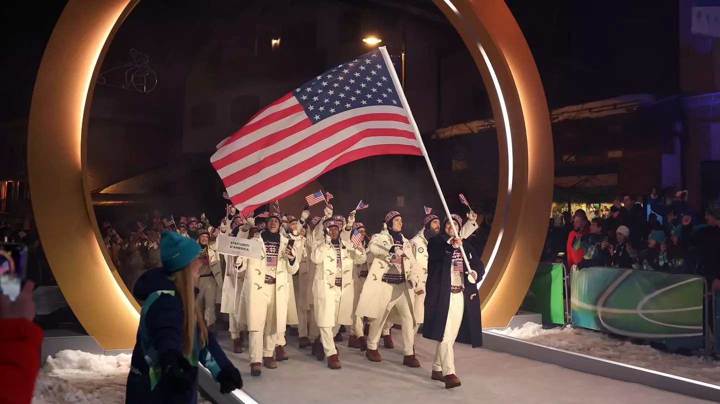 Olympic Crowd Goes Against IOC Orders During Team USA's Opening Ceremony Entrance