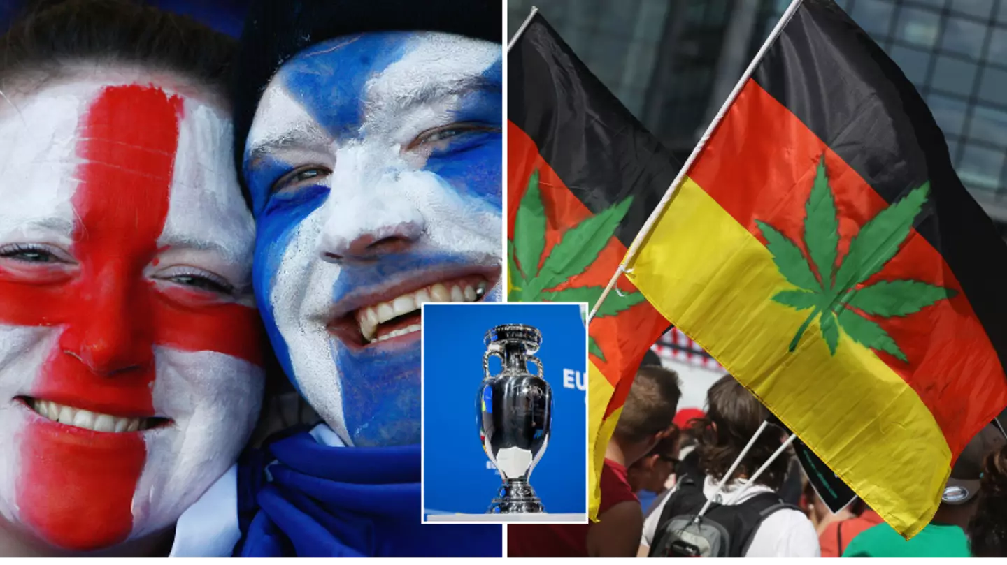 England and Scotland fans could be able to smoke cannabis at Euro 2024 as announcement made