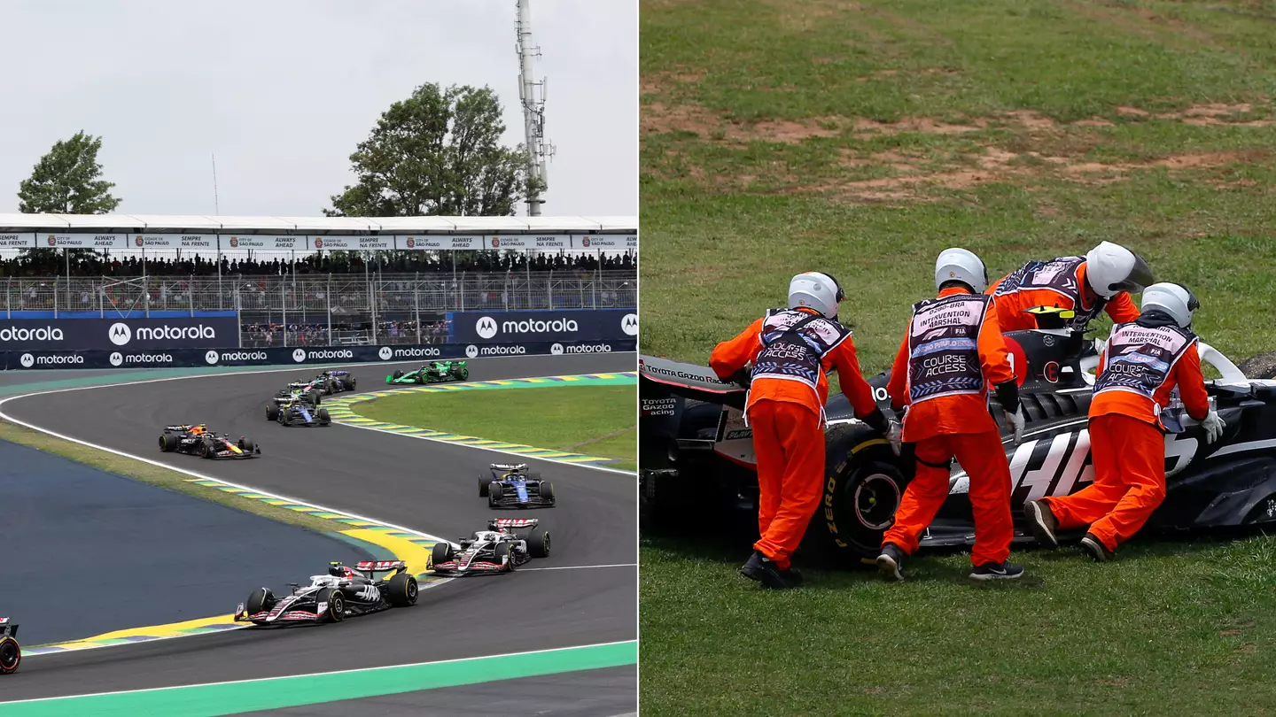 Rare black flag handed out at the Brazilian GP as F1 driver is disqualified for the first time in over a decade