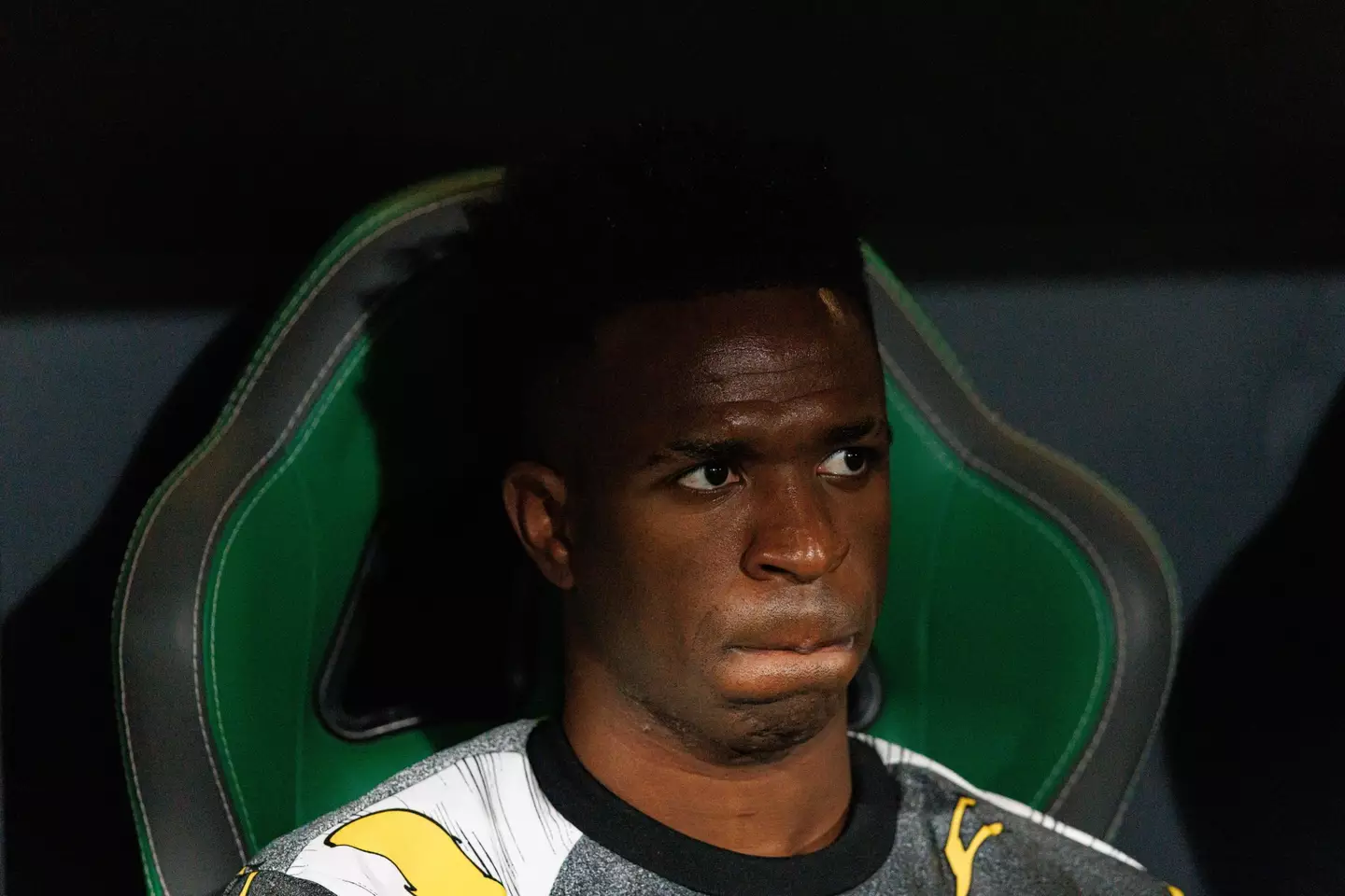 Vinicius is said to have a strained relationship with Alonso. Image: Getty
