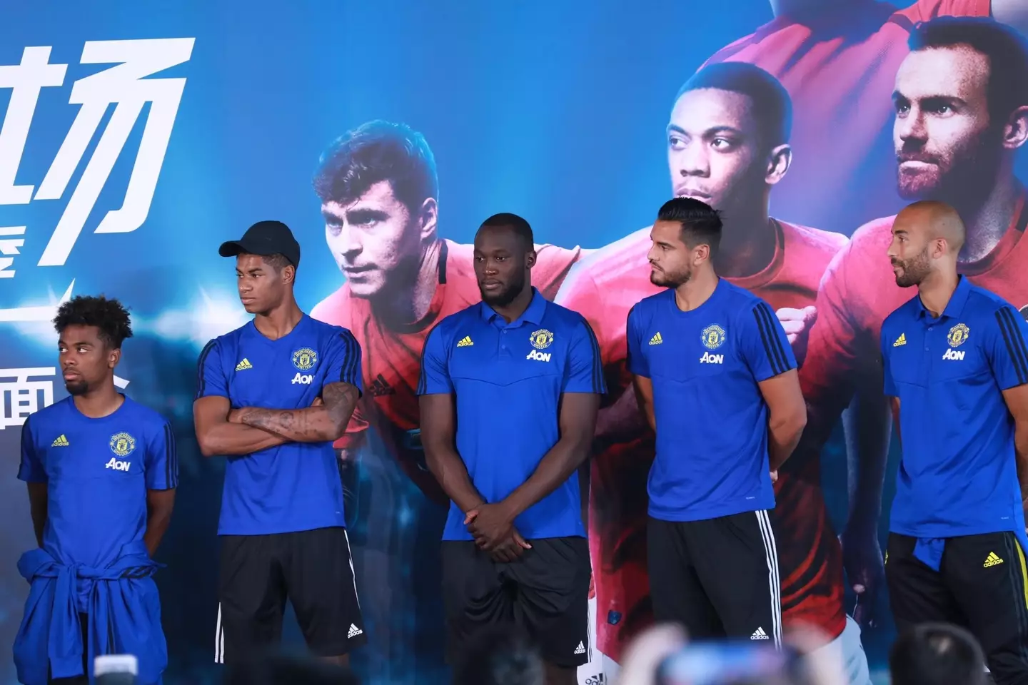 Marcus Rashford during Manchester United's 2019 pre-season tour. (Alamy)
